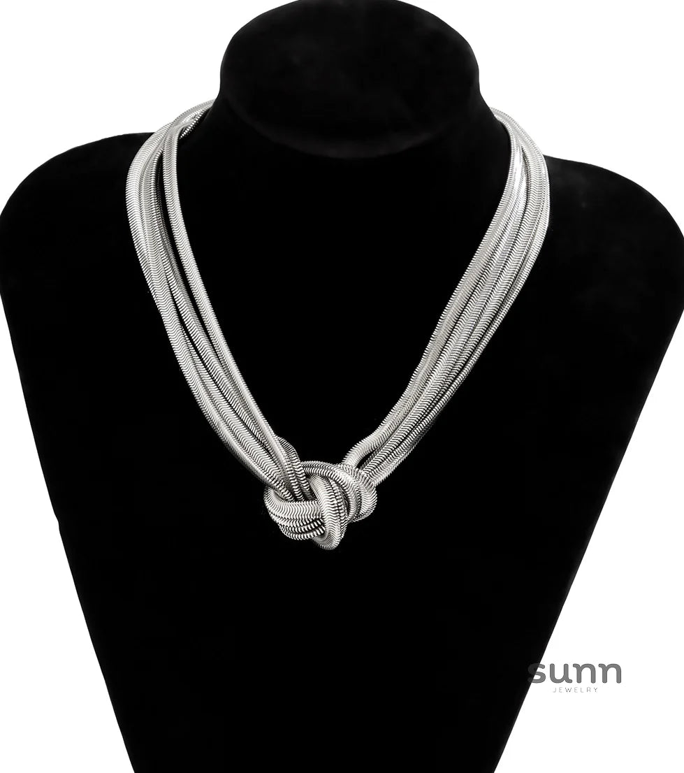 Ryanna Interlocking Metal Chain