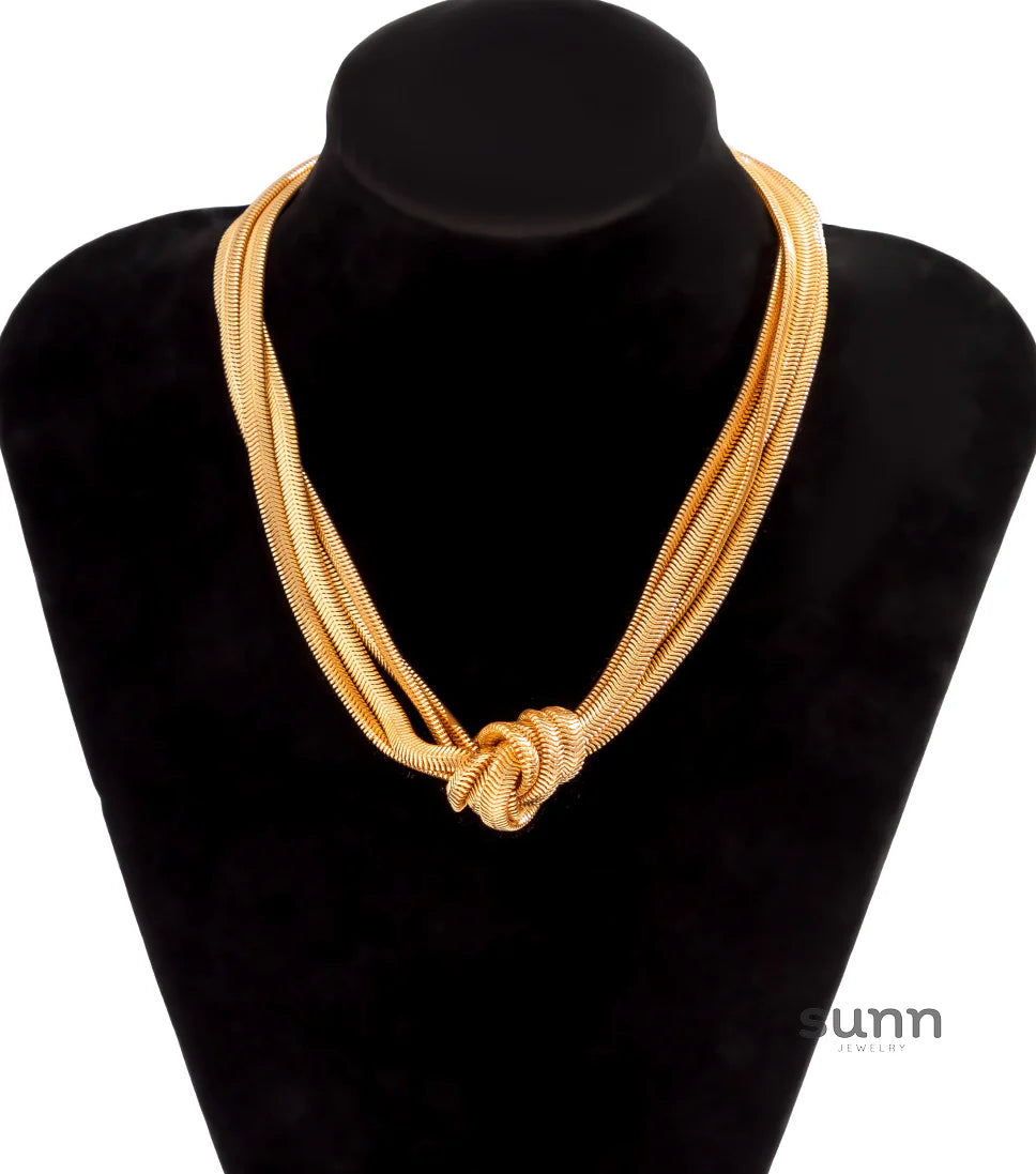 Ryanna Interlocking Metal Chain