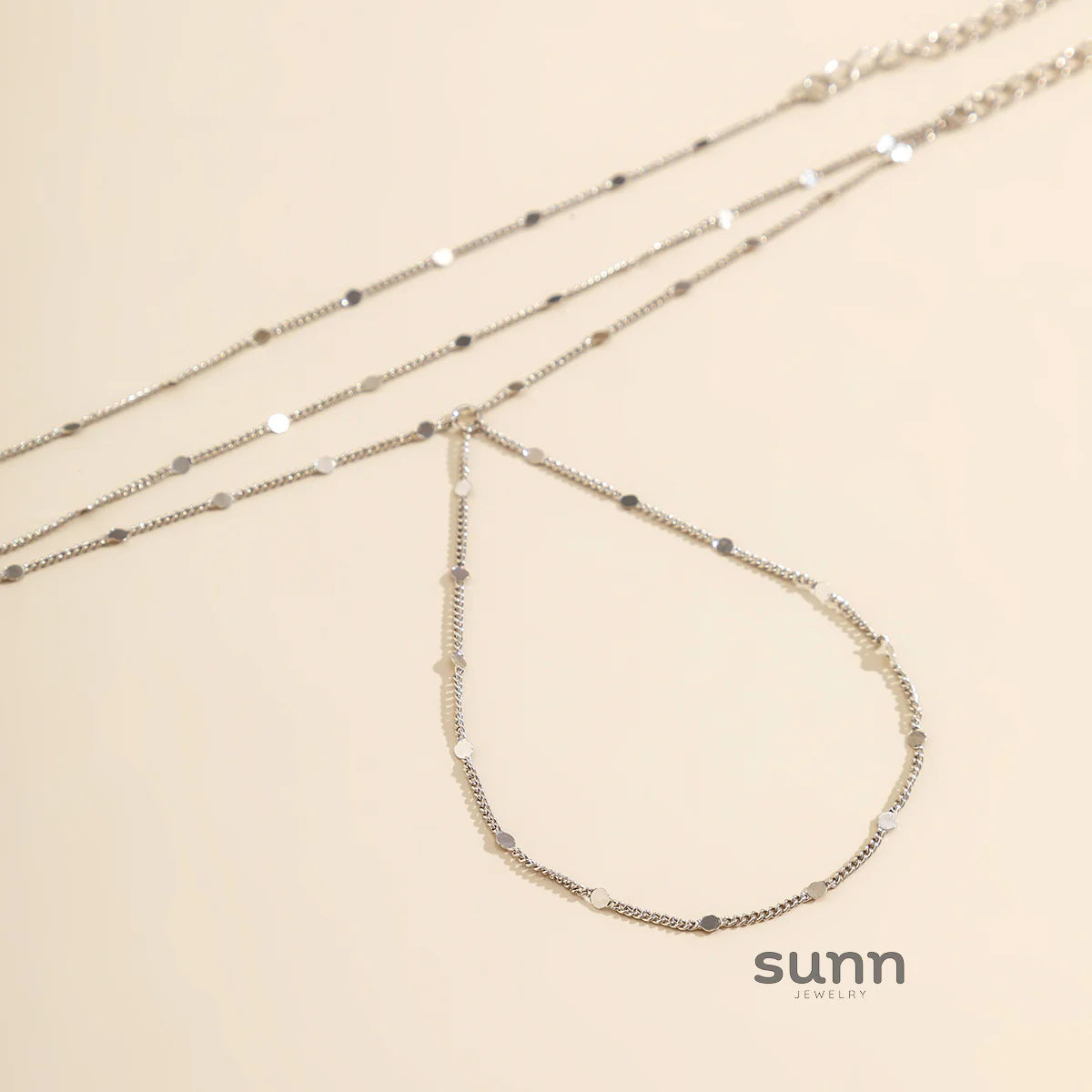Ryen Layered Hand Chain Set