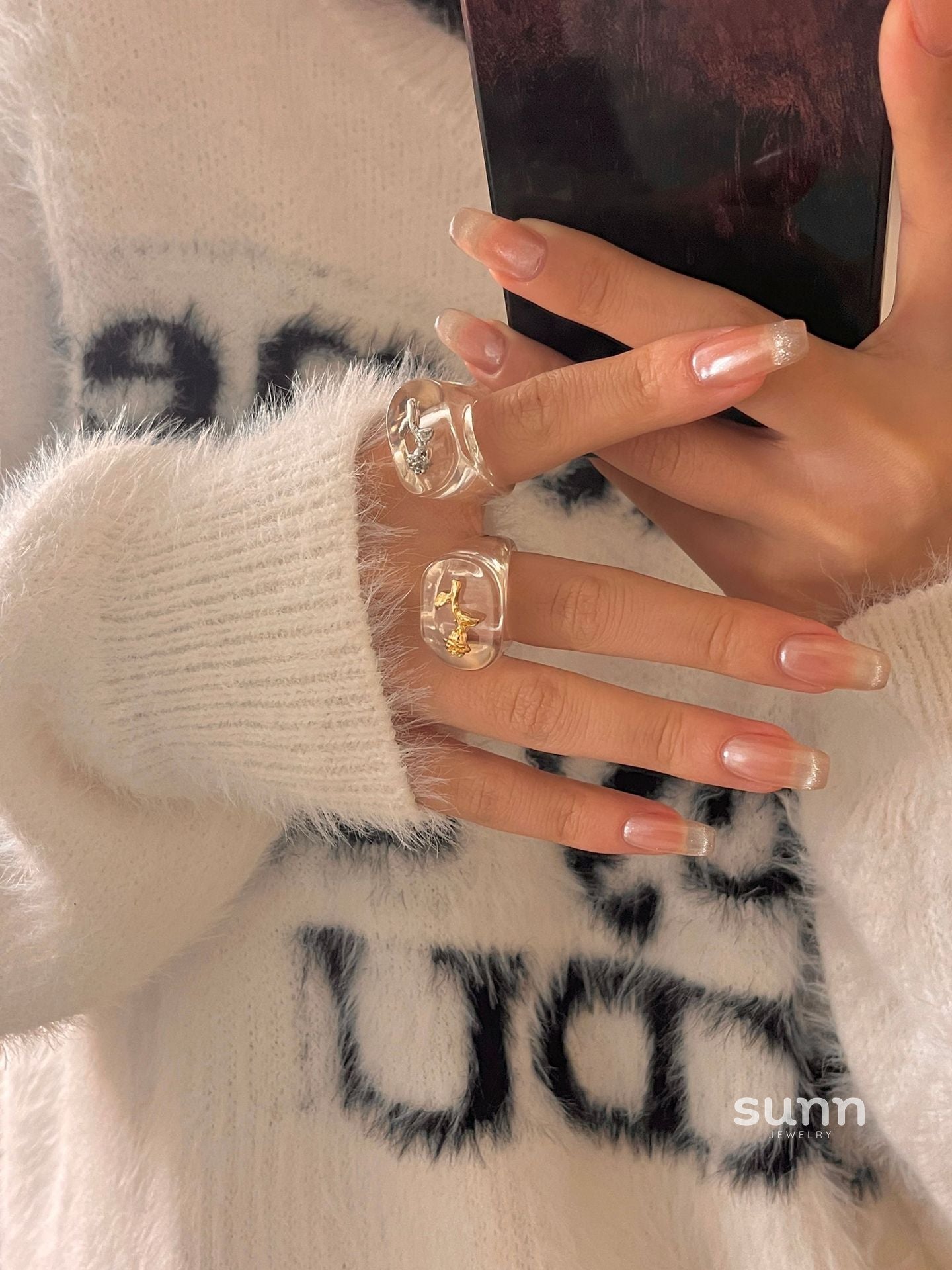 Ryker Resin Rose Ring [YVLK2H0K]