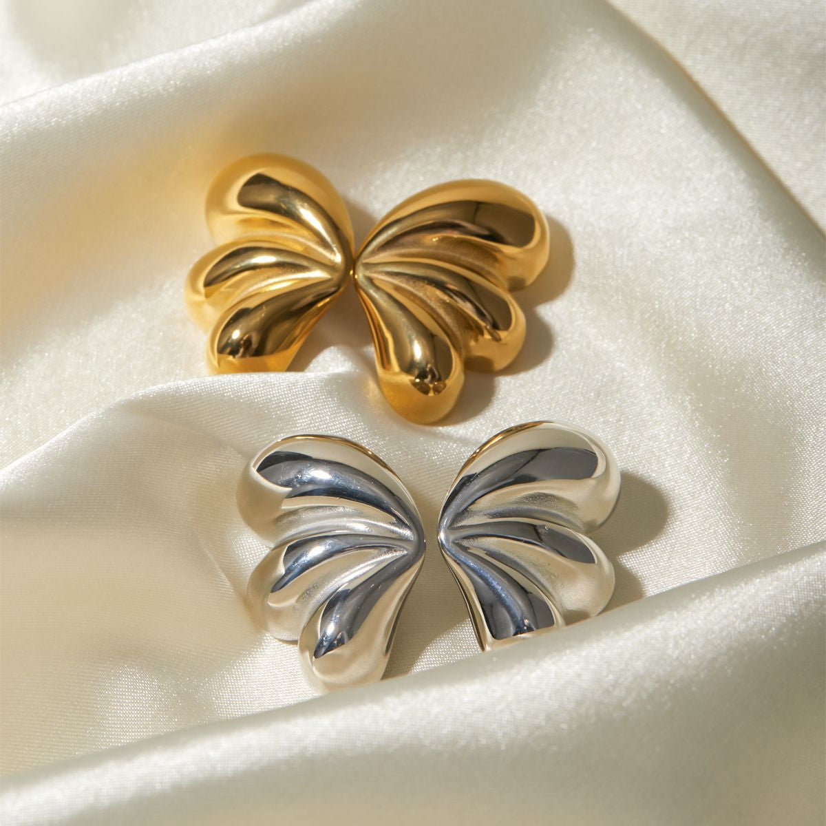 Rylann Geometric Petal Earrings [GOT347I7]
