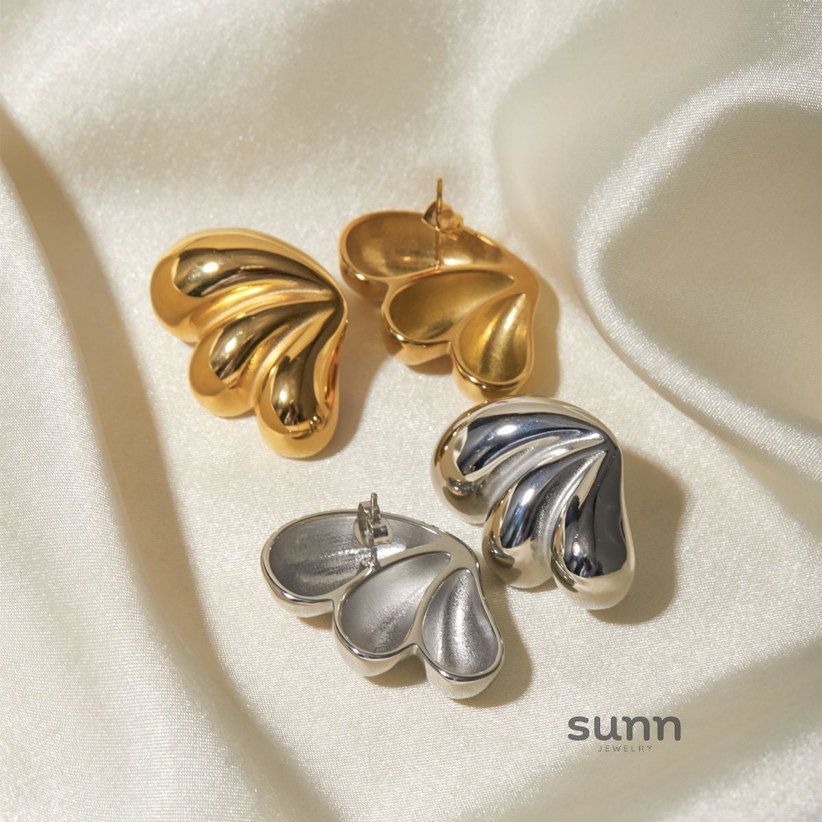 Rylann Geometric Petal Earrings [GGDBKJ0W]