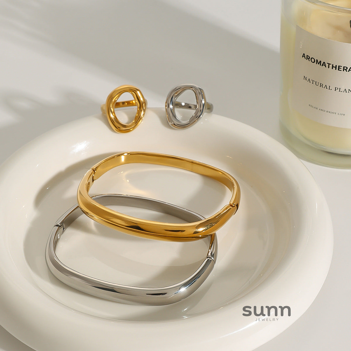 Rylee Gold Geometric Set [1KD6NMO3]