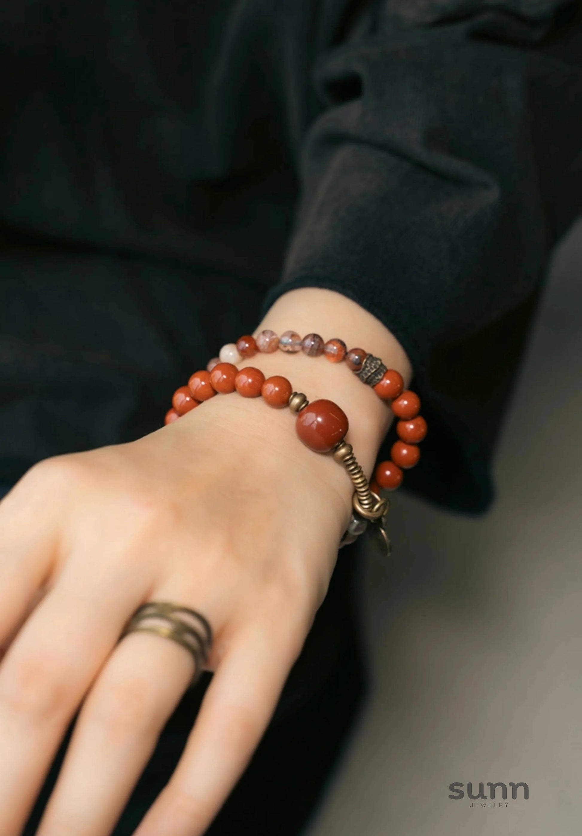 Ryver Double-Strand Crystal Bracelet