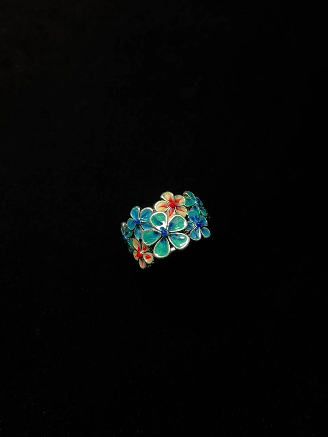 Sabiha Enamel Bloom Ring