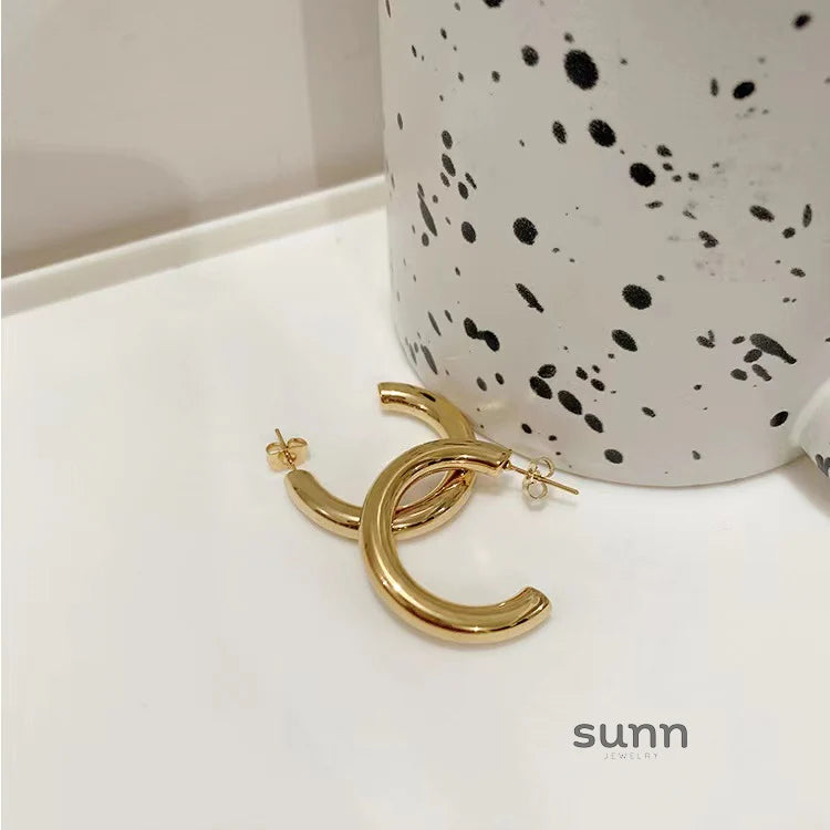 Sachi Classic Hoop Earrings