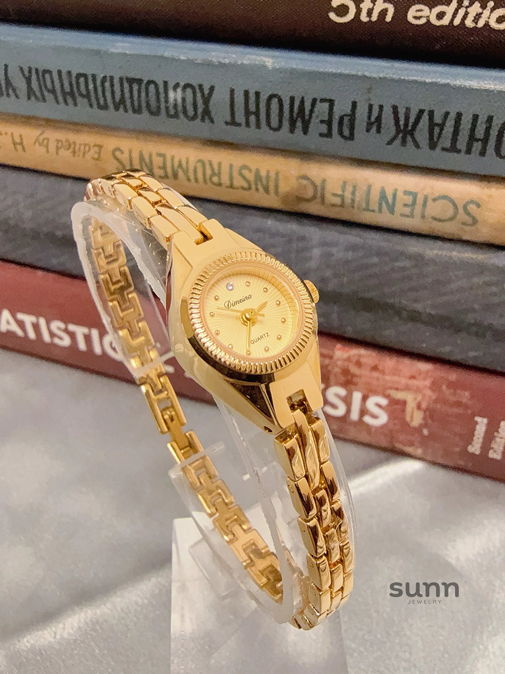 Sadia Petite Vintage Chain Watch