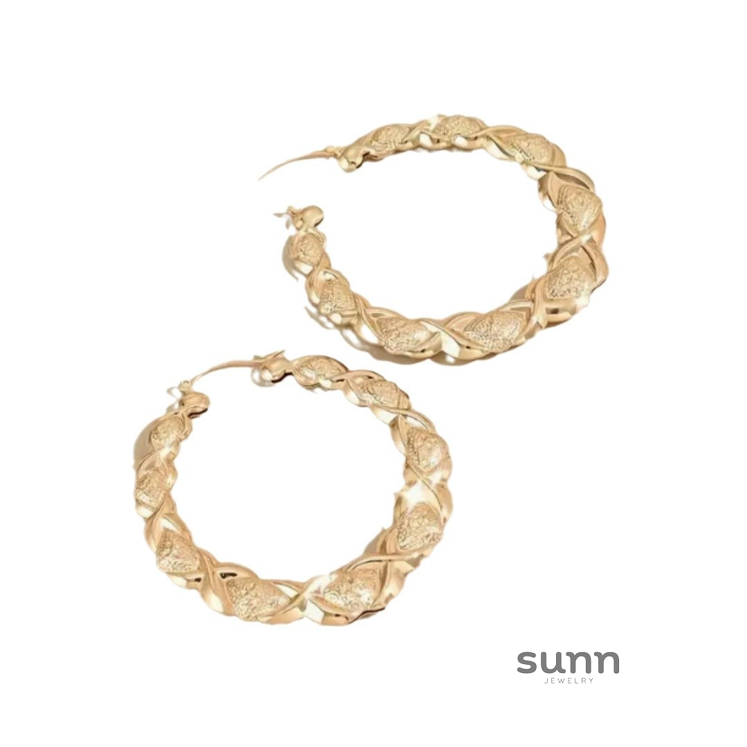 Sahara Hollow Statement Earrings [7JHYWNFQ]