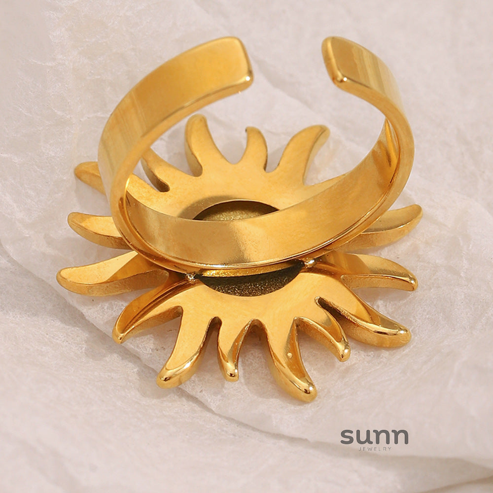 Saige Golden Sun Open Ring [SHPMMXHA]