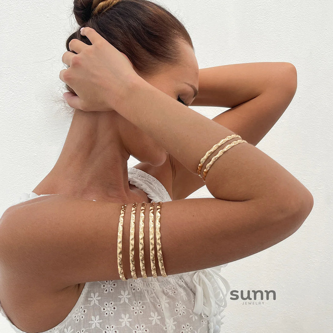 Sailor Wave Arm Cuff Set
