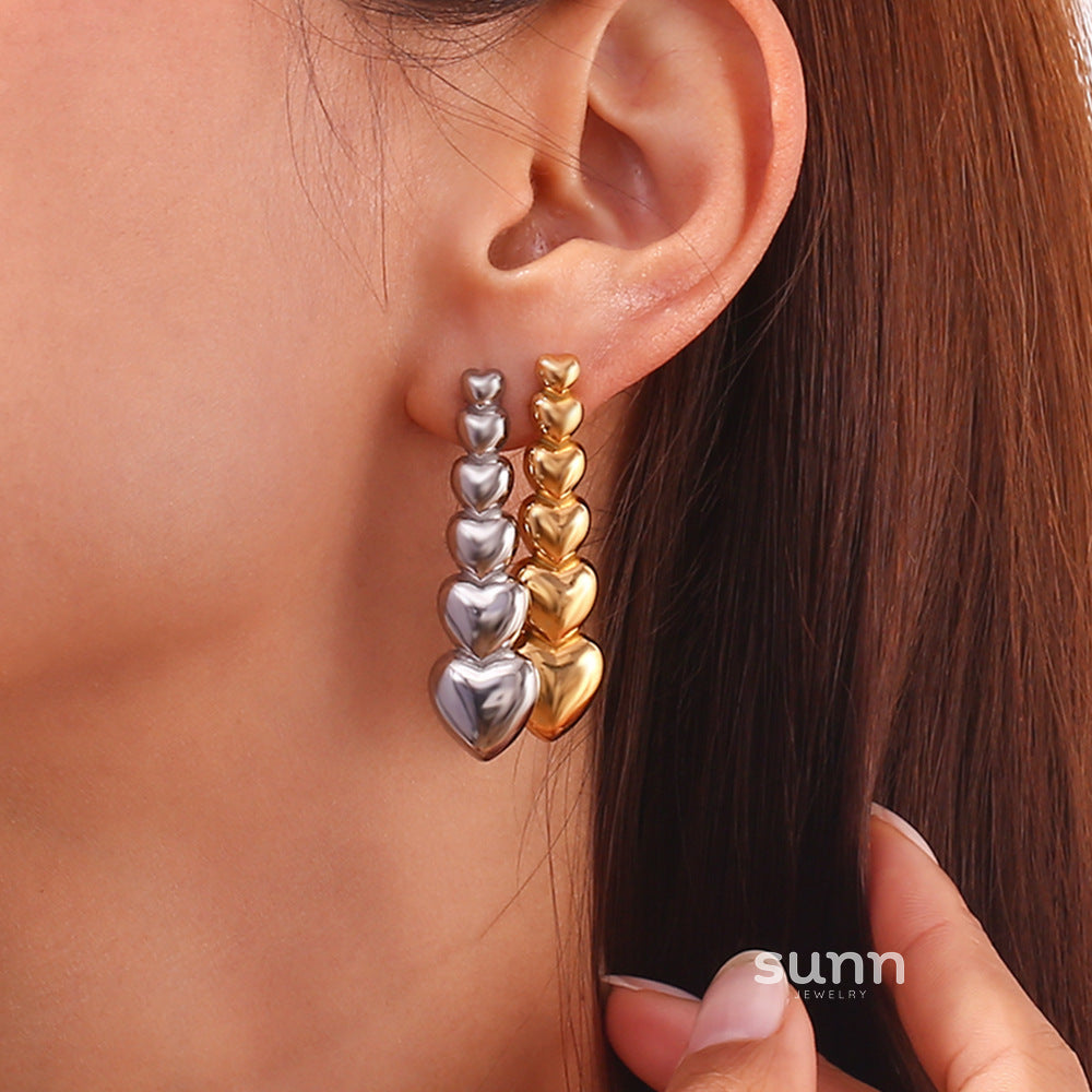 Sama Vintage Gold Drop Earrings [1TE1YOBQ]