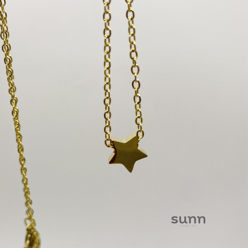 Samanta Delicate Star Necklace [IIHC55E2]