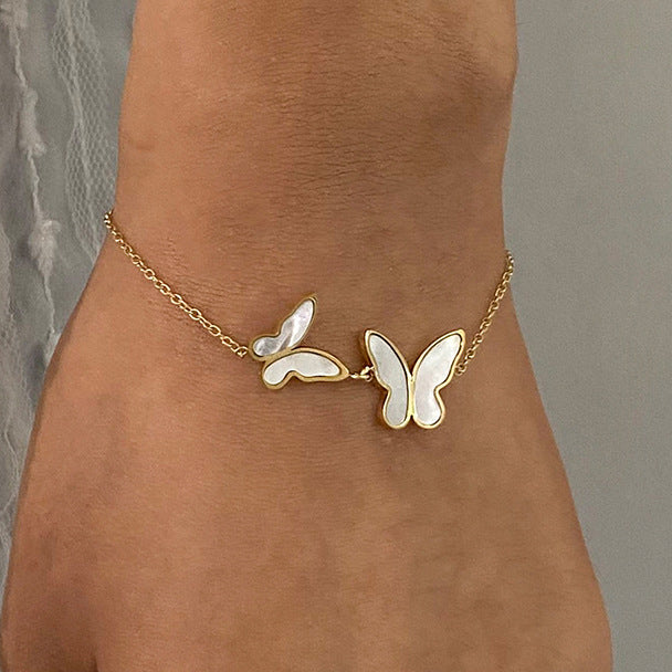 Samantha Gold Butterfly Bracelet [GT6Q0RRT]