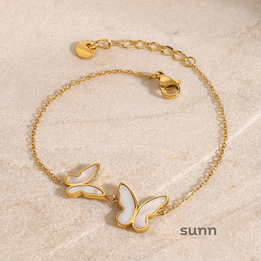 Samantha Gold Butterfly Bracelet [ZDQF65LU]