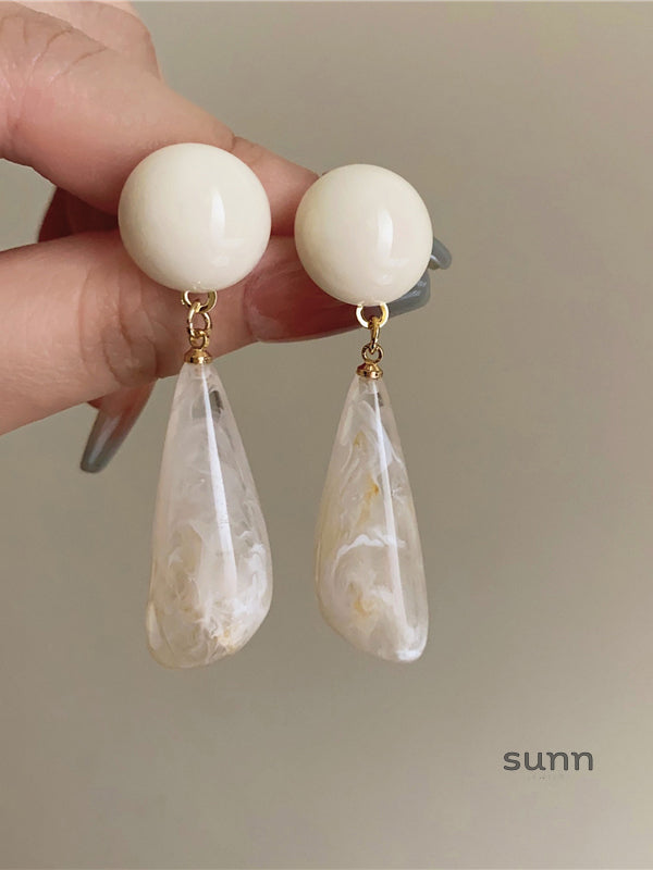 Samayah Translucent Drop Earrings [8NQU64Q5]