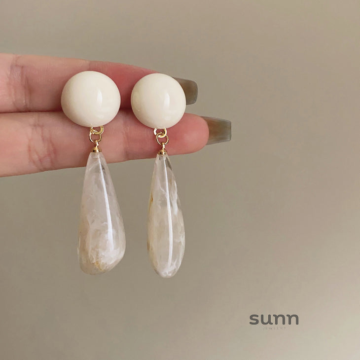 Samayah Translucent Drop Earrings [43LB9163]