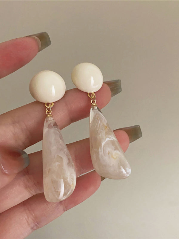 Samayah Translucent Drop Earrings [89NSLG0M]