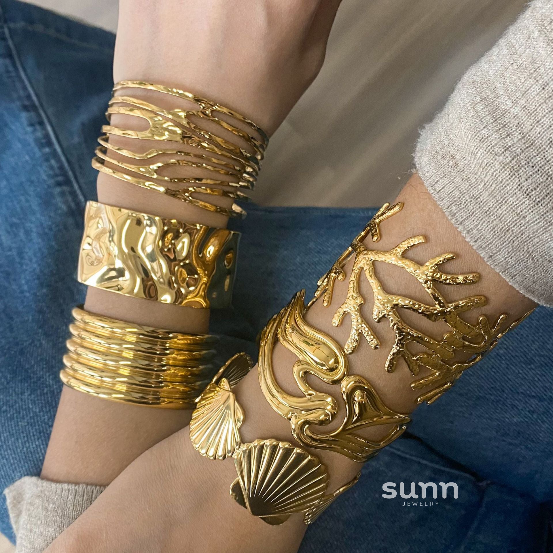 Sammie Luxe Shell Cuff [DEPK7SI5]