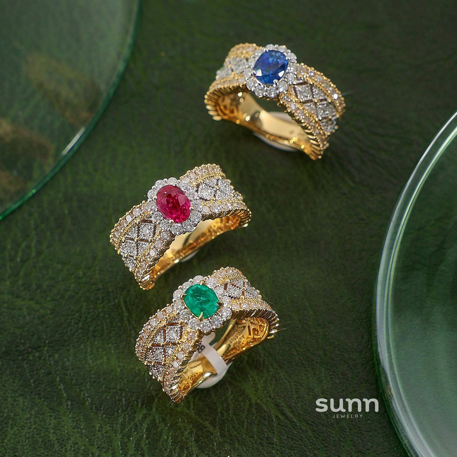 Sania Regal Gemstone Ring [5Z1ZSD4X]