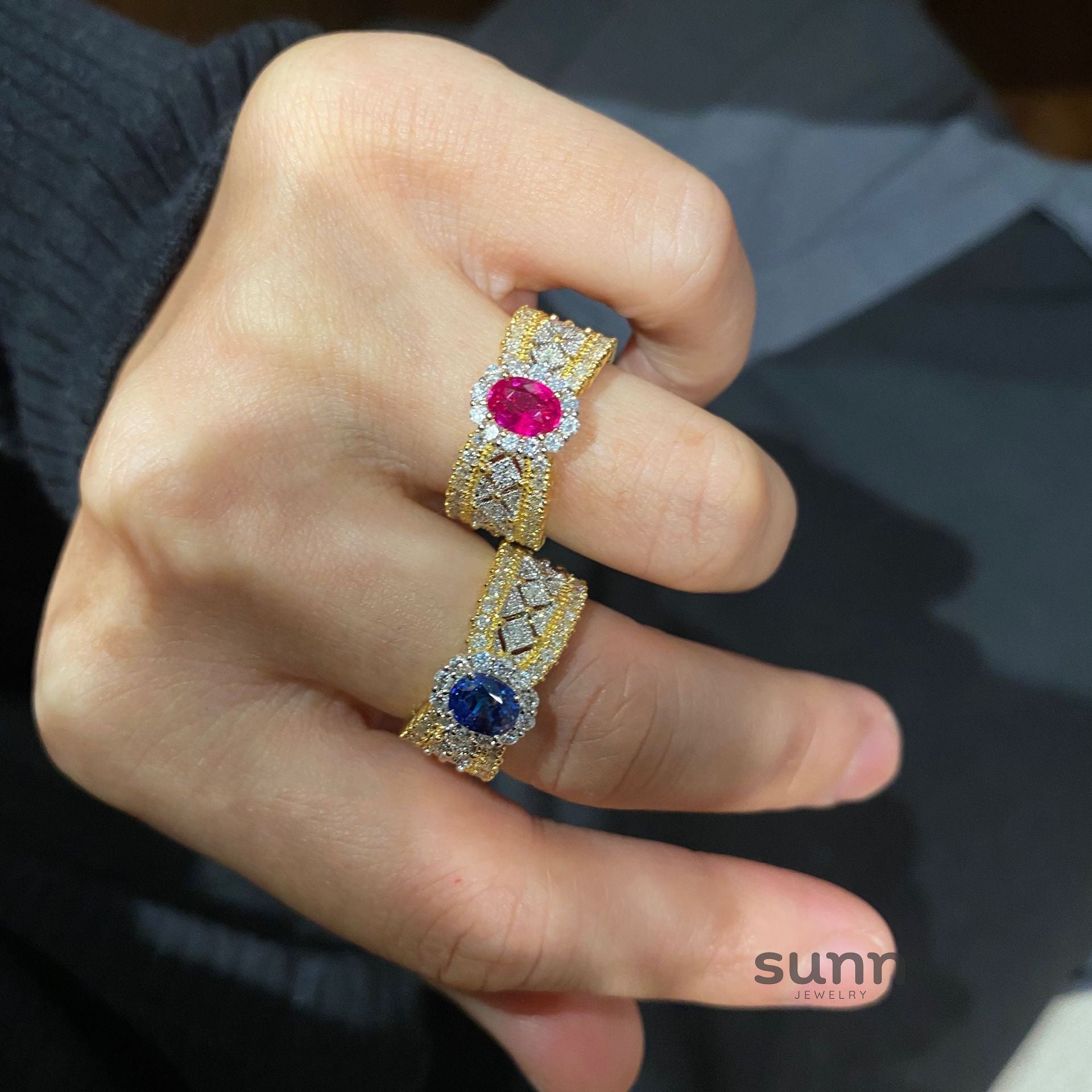 Sania Regal Gemstone Ring [RRHYGTCQ]