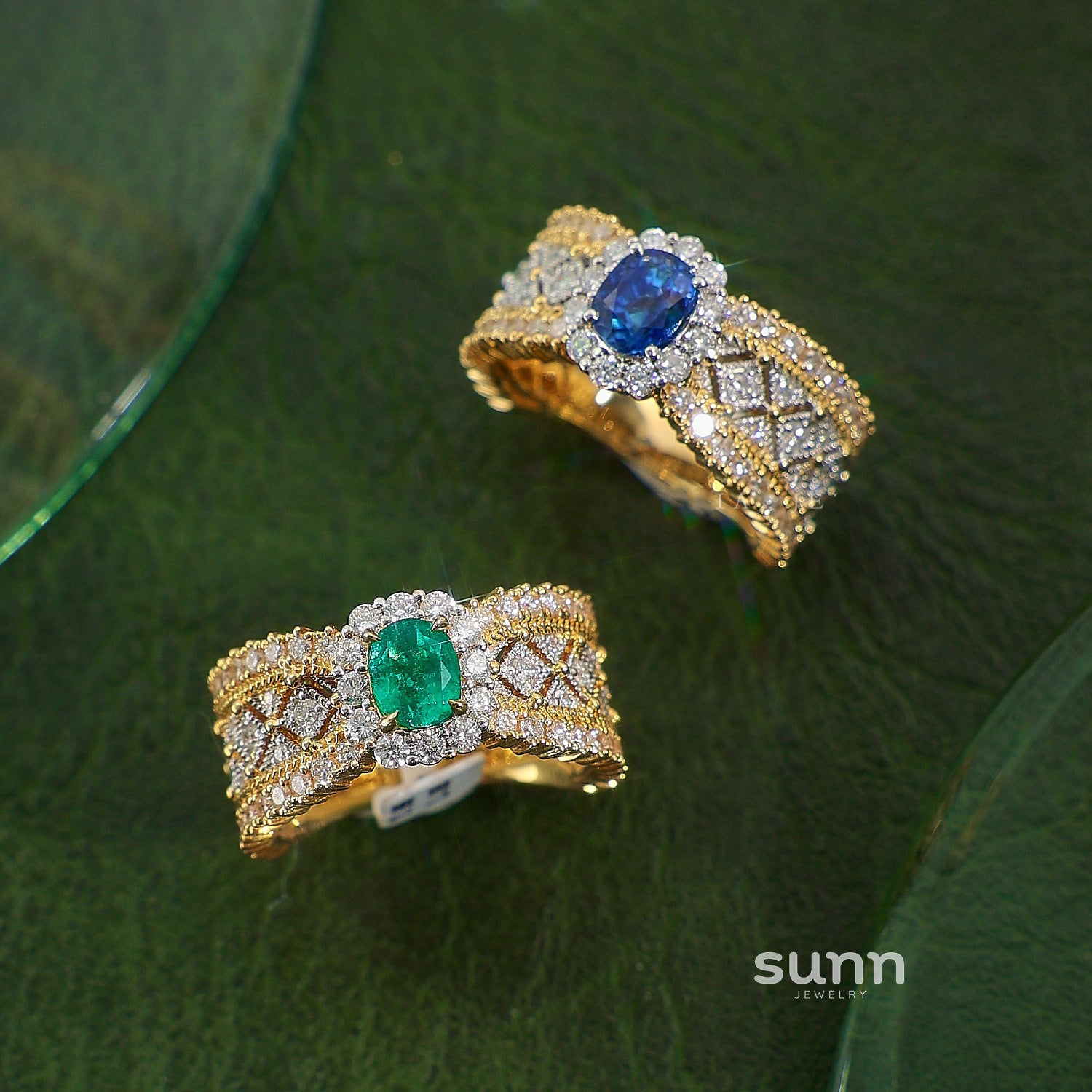 Sania Regal Gemstone Ring [9SK8Z7YJ]