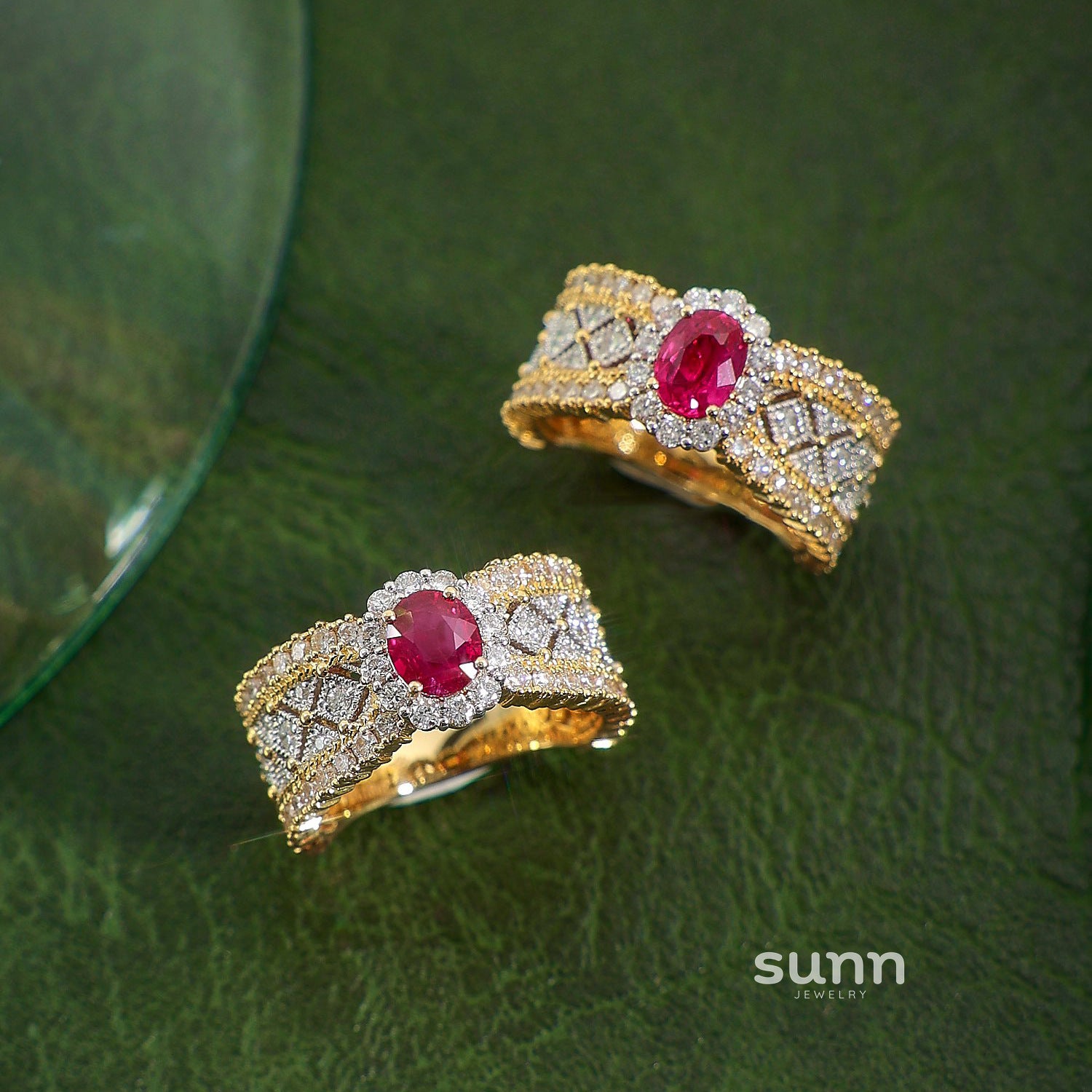 Sania Regal Gemstone Ring [C1IMT4I7]
