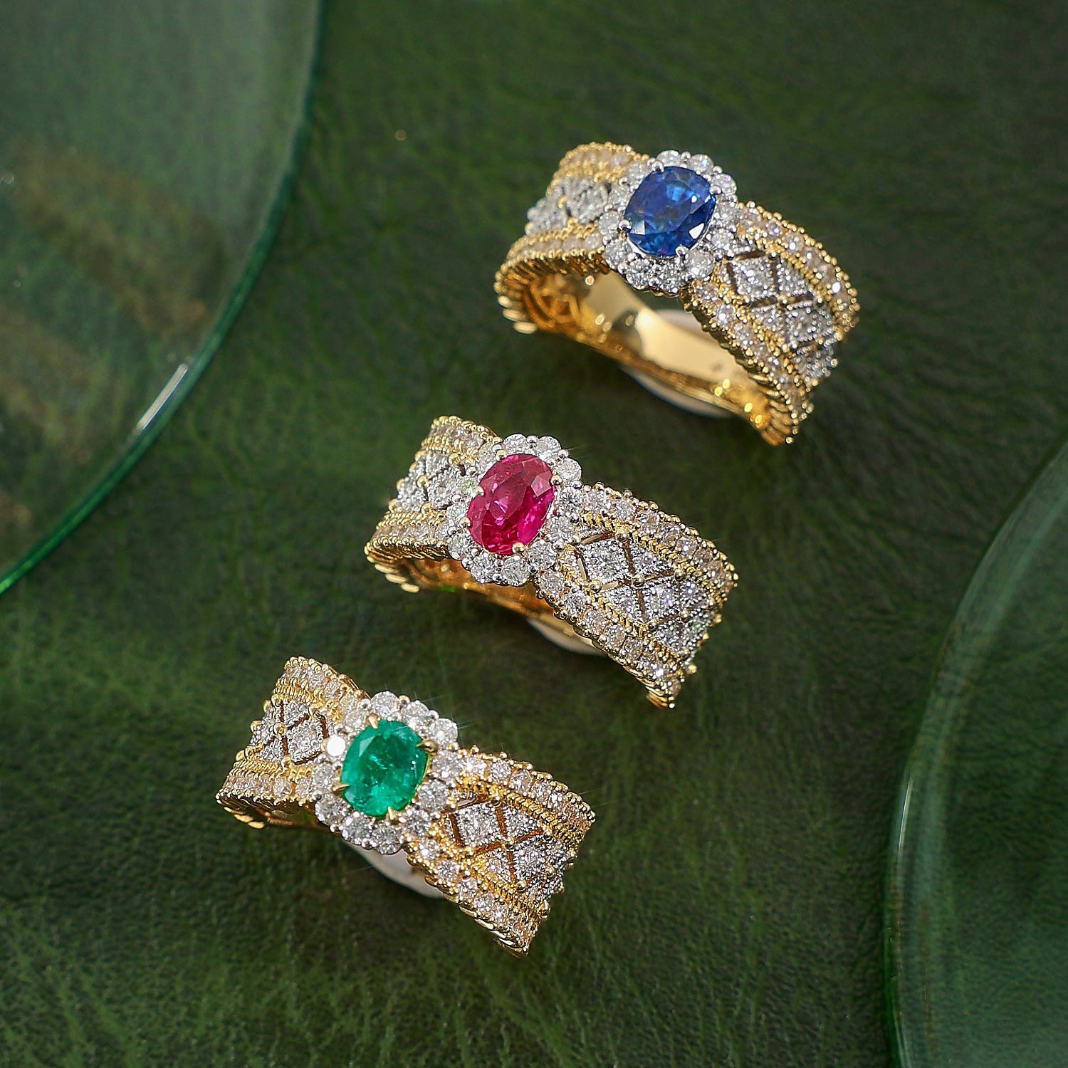 Sania Regal Gemstone Ring [JZP9PW55]