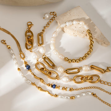 Sanvi Layered Pearl Bracelets [1A3P9E2P]