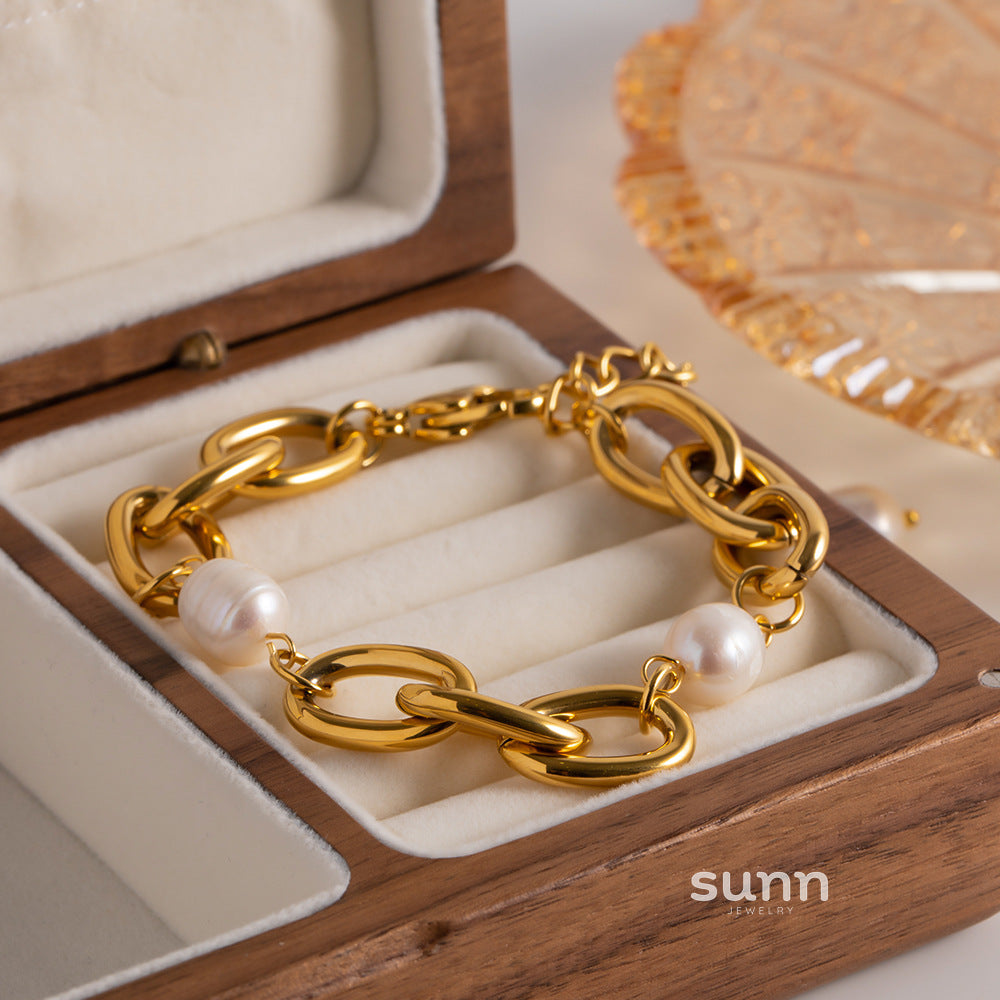 Sanvi Layered Pearl Bracelets [FGJW5B1Q]