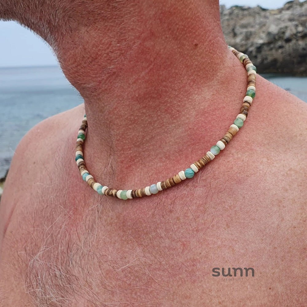 Sarai Coconut Bead Necklace [QN3U8AQ2]