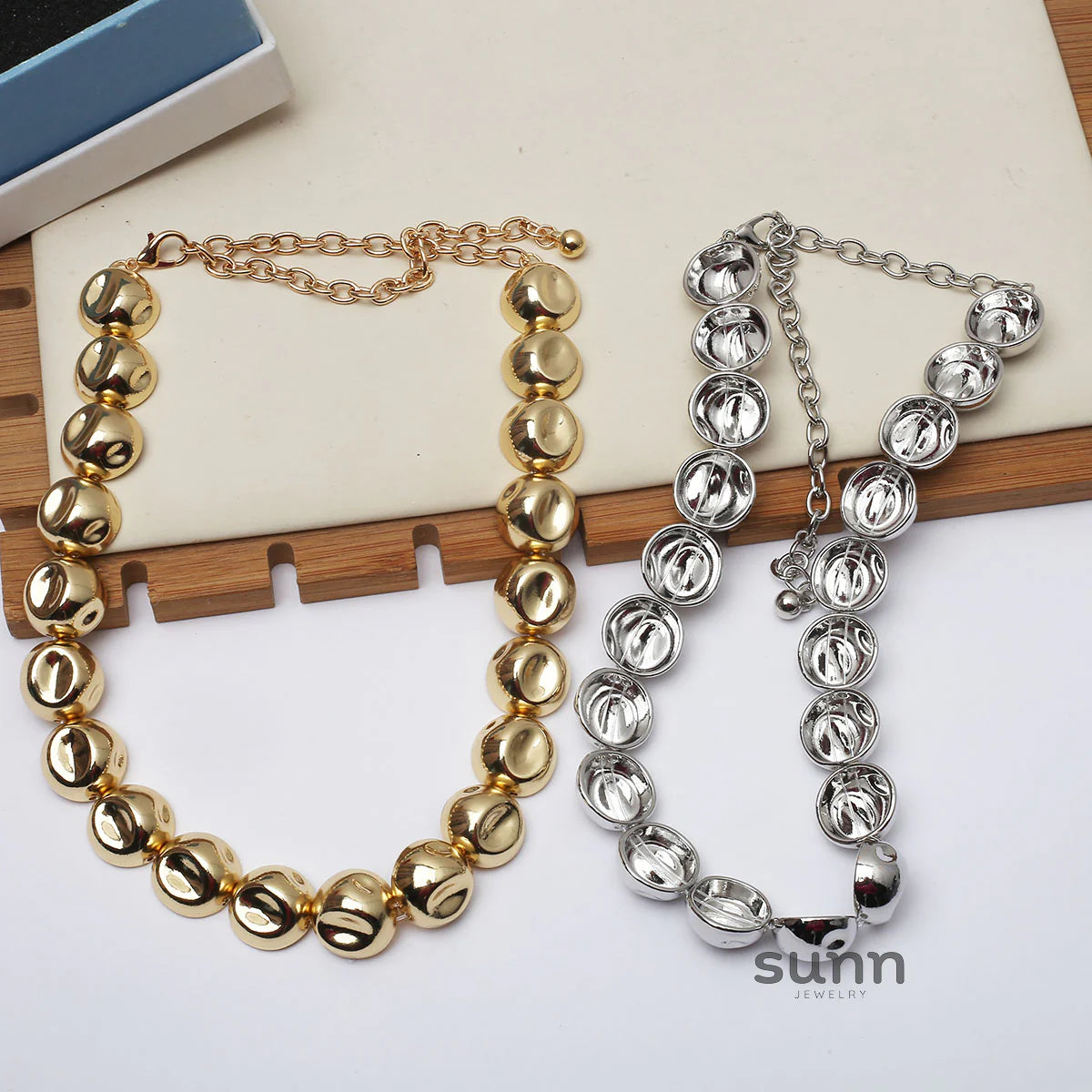 Sarai Concave Orb Necklace