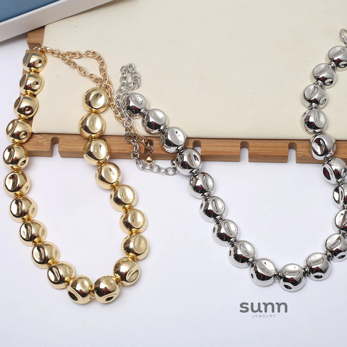 Sarai Concave Orb Necklace