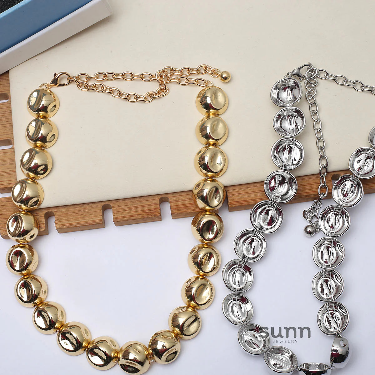 Sarai Concave Orb Necklace