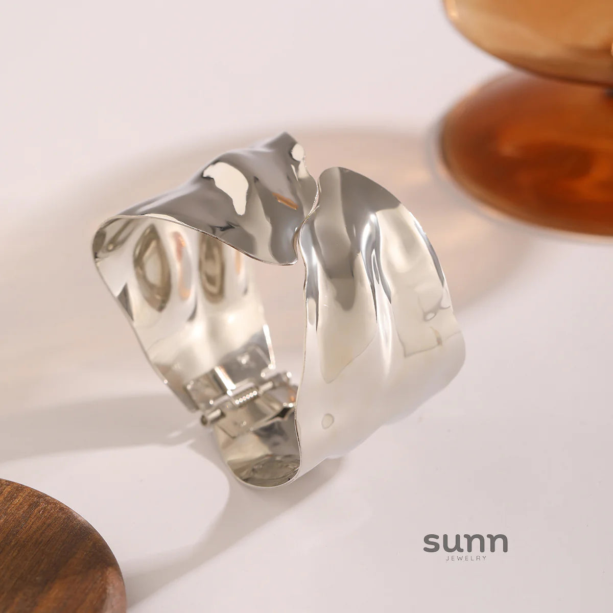 Saray Sculpted Cuff Bracelet