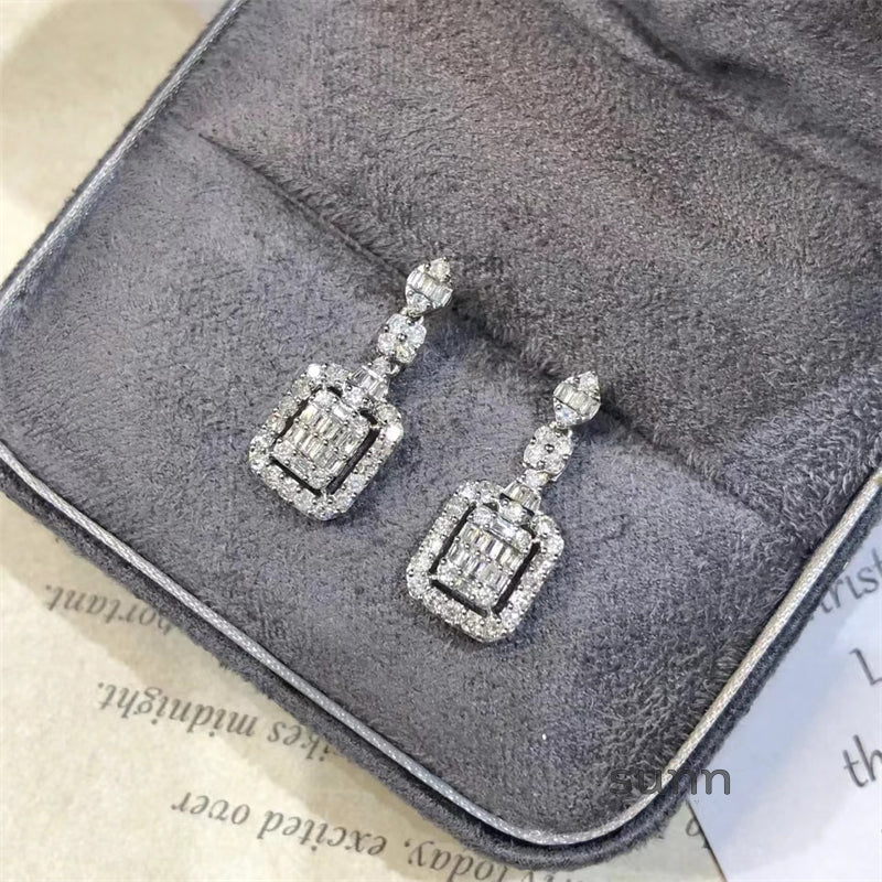 Saray Sparkling Crystal Earrings