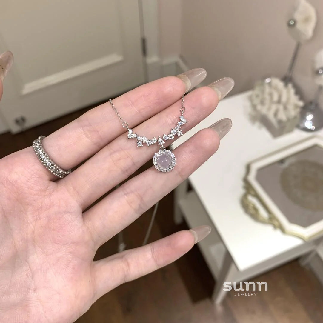 Sarena Translucent Orb Necklace