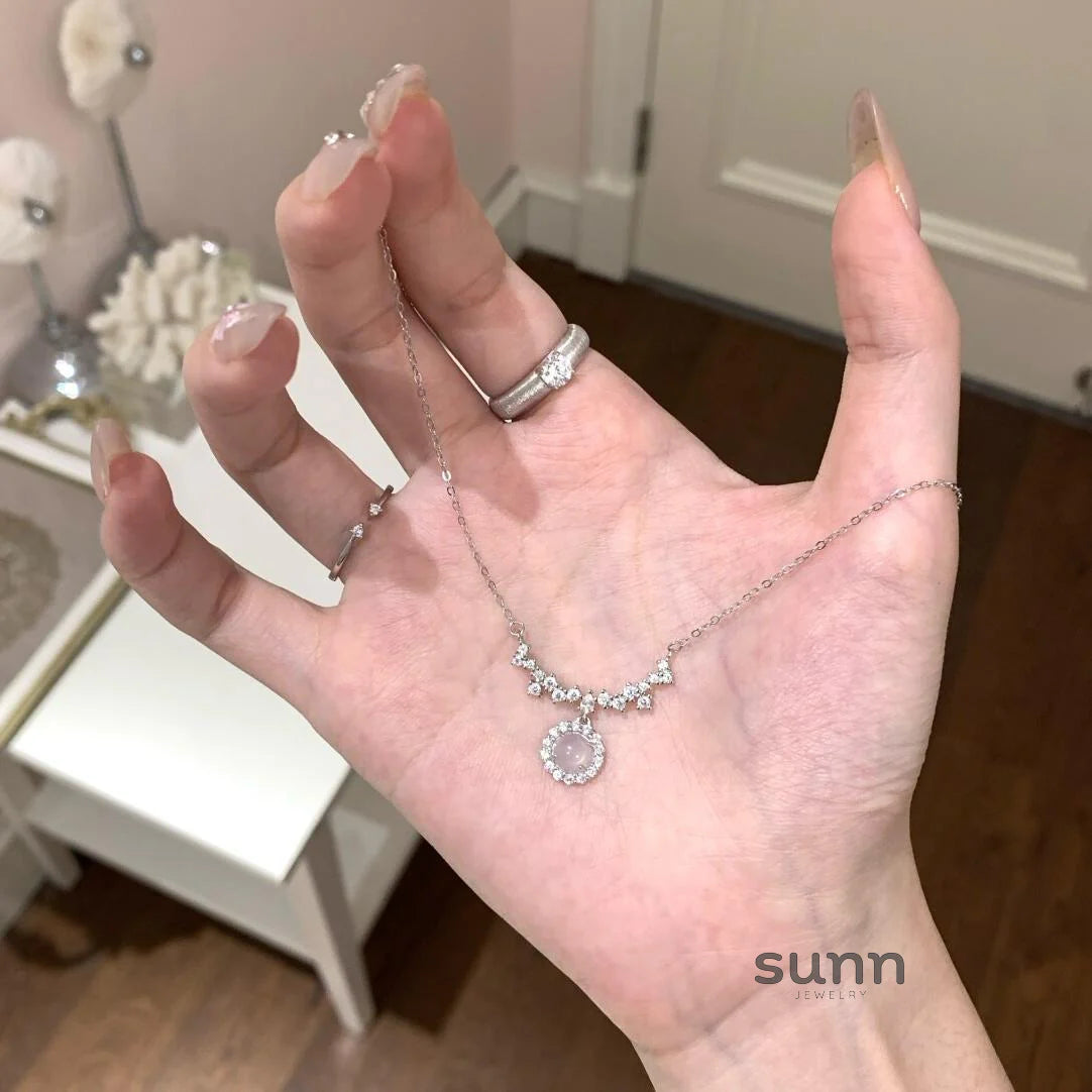 Sarena Translucent Orb Necklace