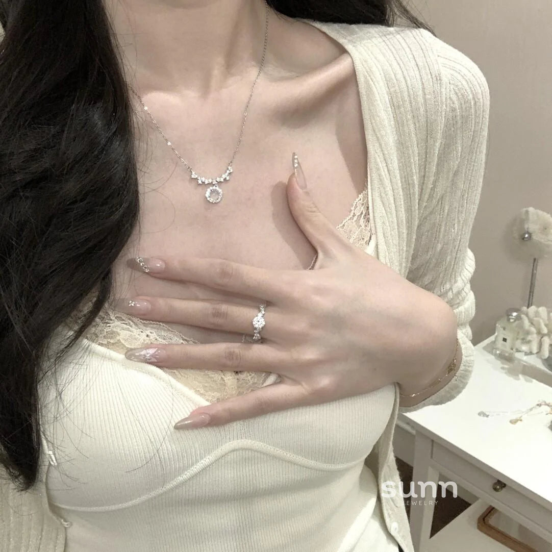 Sarena Translucent Orb Necklace