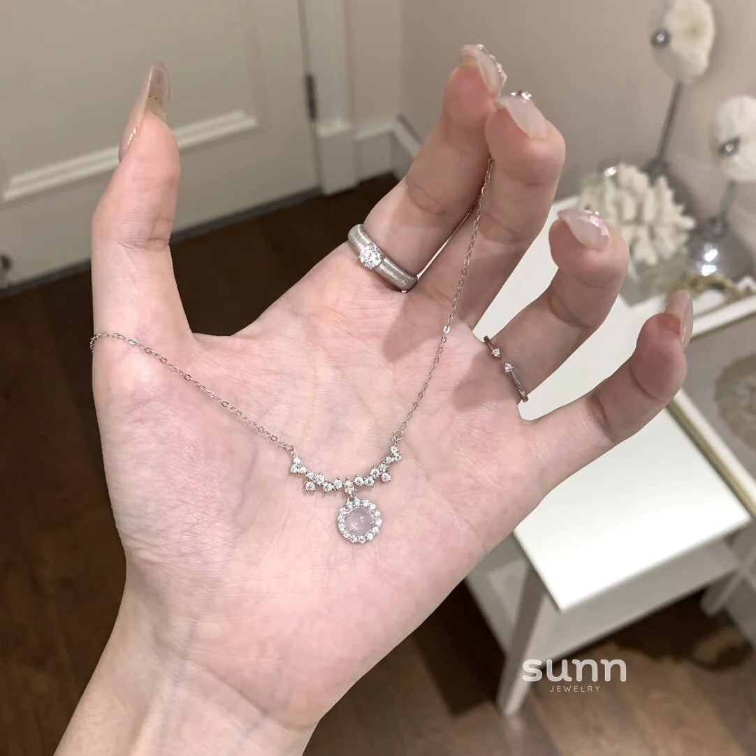 Sarena Translucent Orb Necklace