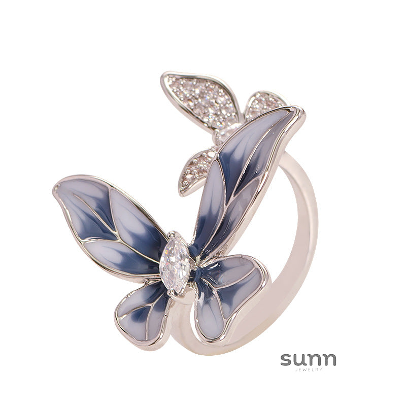 Sarenity Enchanted Butterfly Ring [RFIAS9IV]