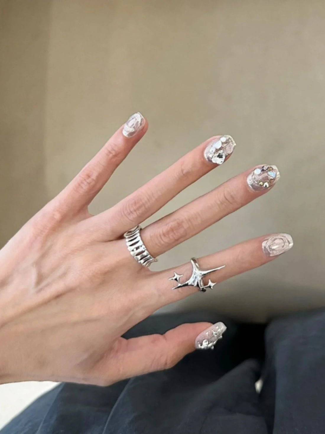 Saria Minimalist Star Ring