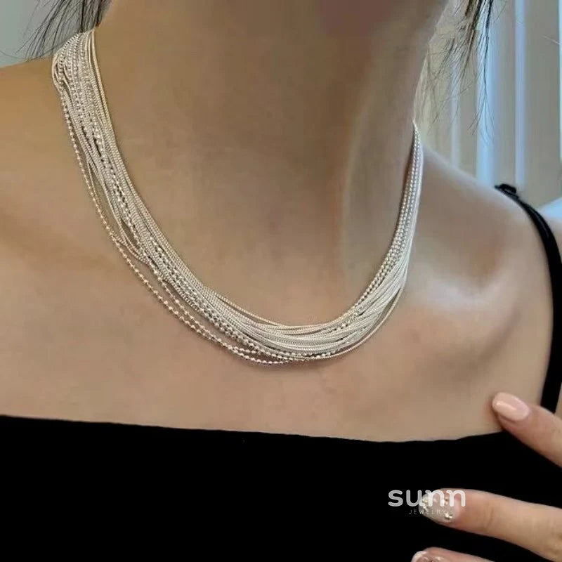 Sariyah Delicate Layered Necklace