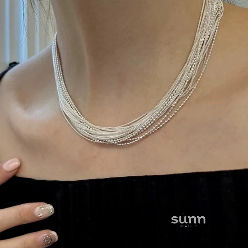 Sariyah Delicate Layered Necklace