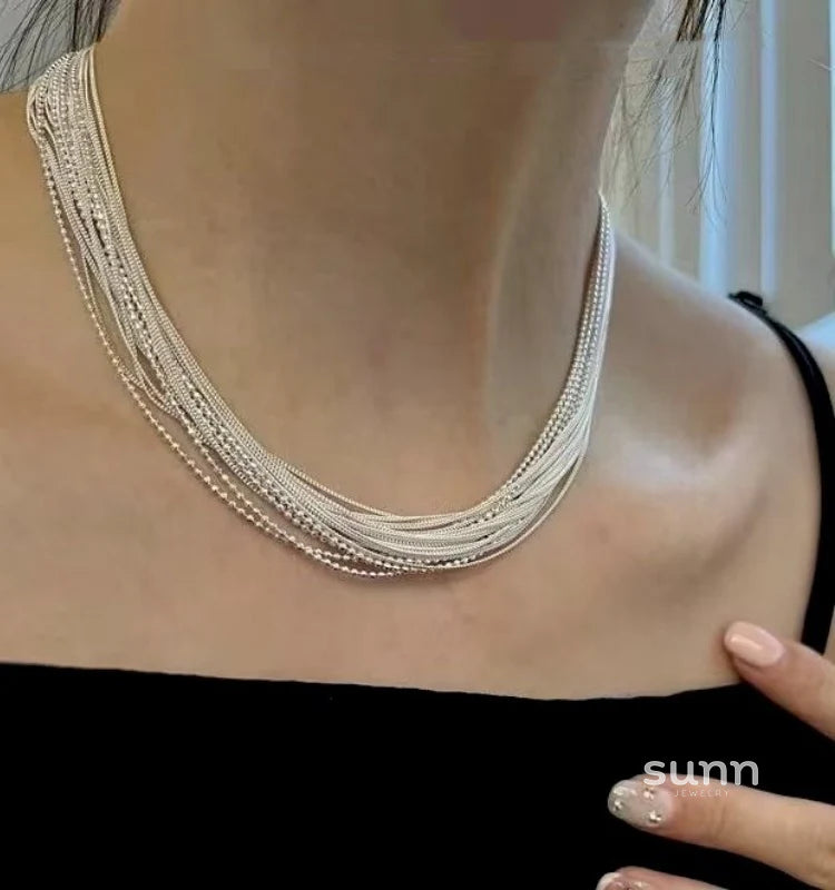Sariyah Delicate Layered Necklace