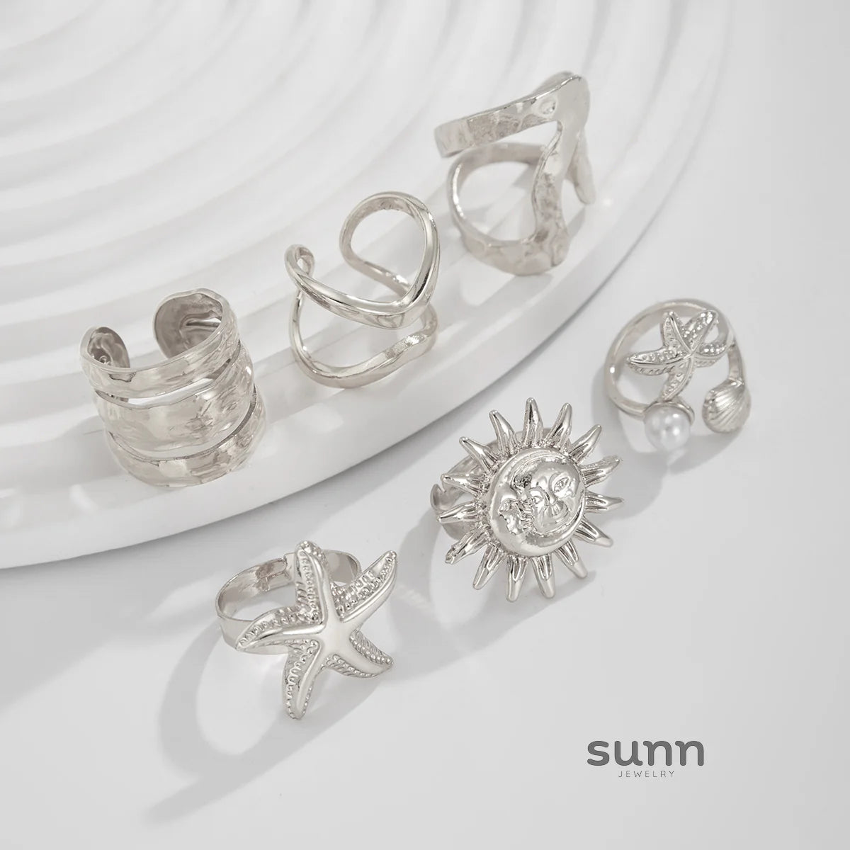 Sariyah Sunlit Ring Set