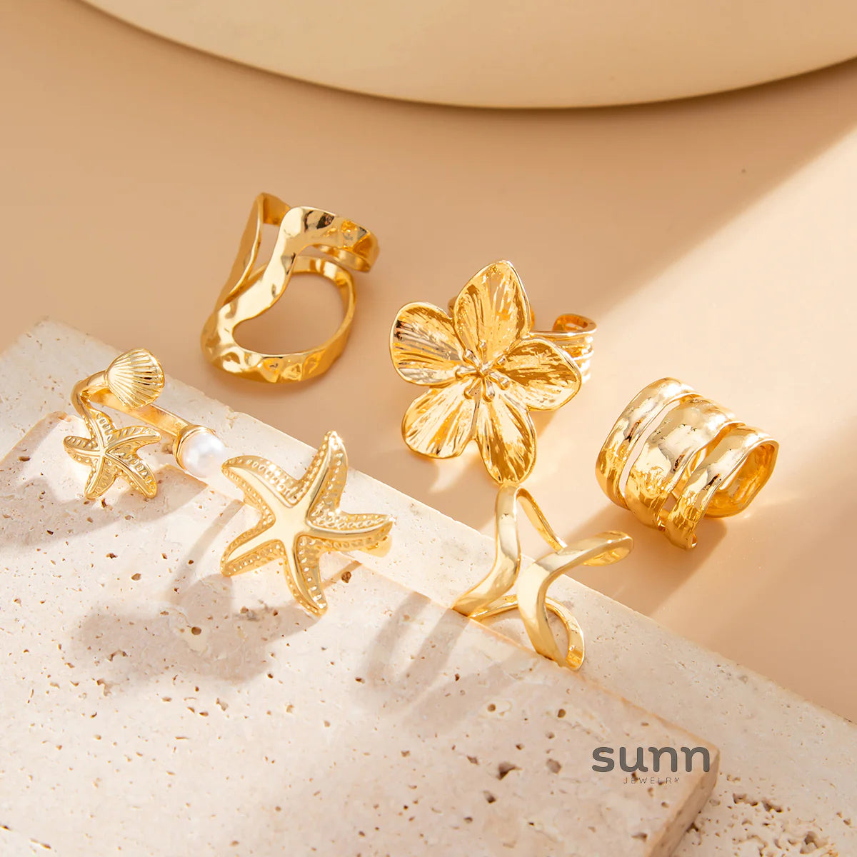 Sariyah Sunlit Ring Set