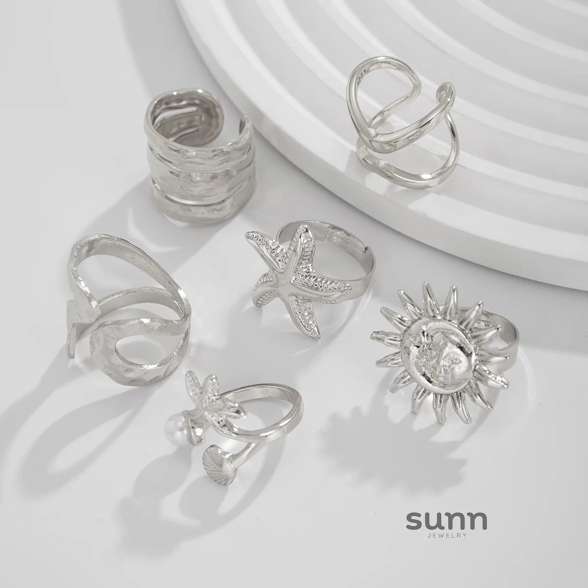 Sariyah Sunlit Ring Set