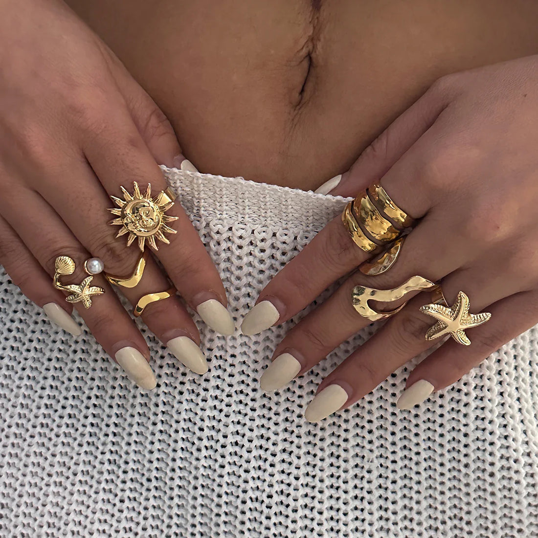 Sariyah Sunlit Ring Set