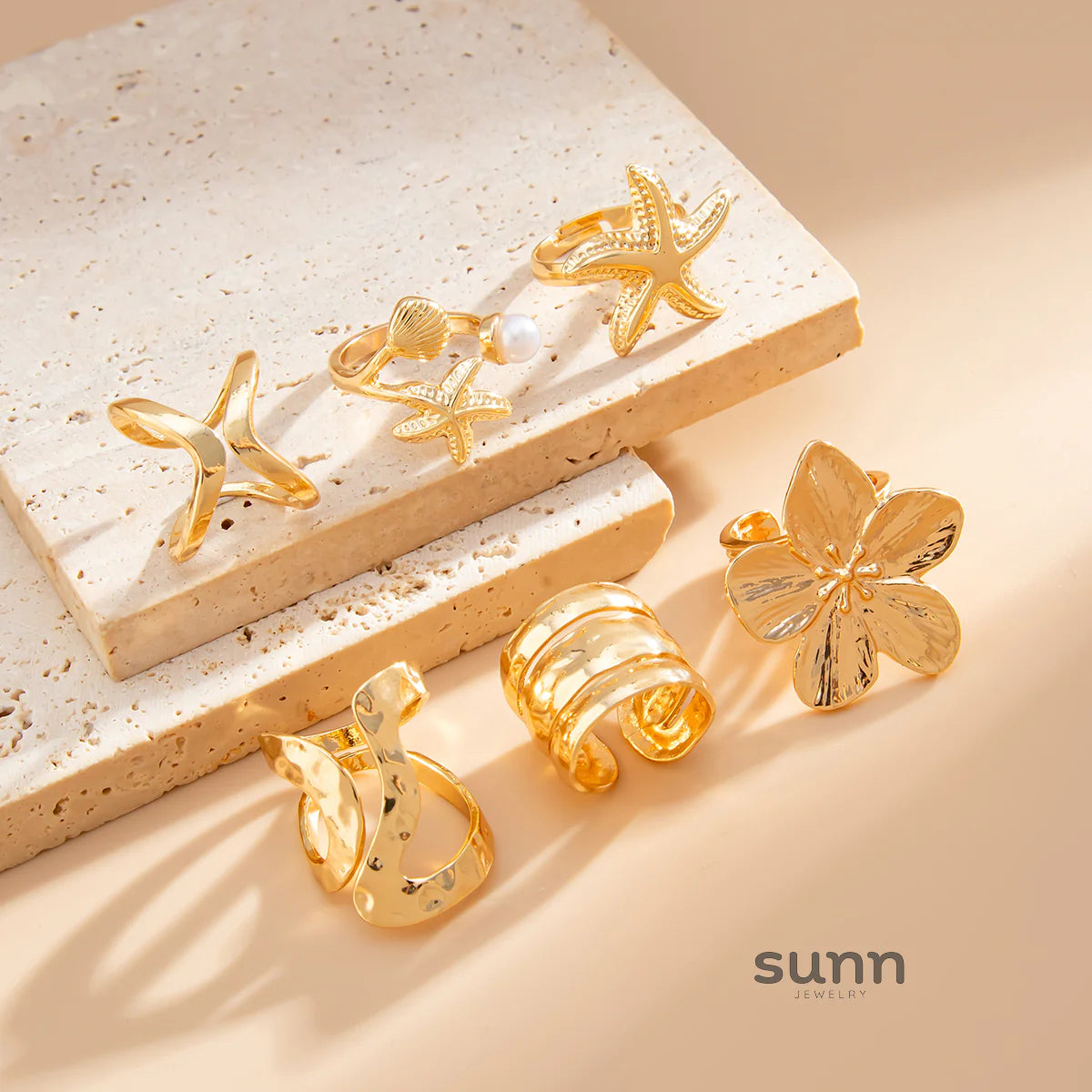 Sariyah Sunlit Ring Set