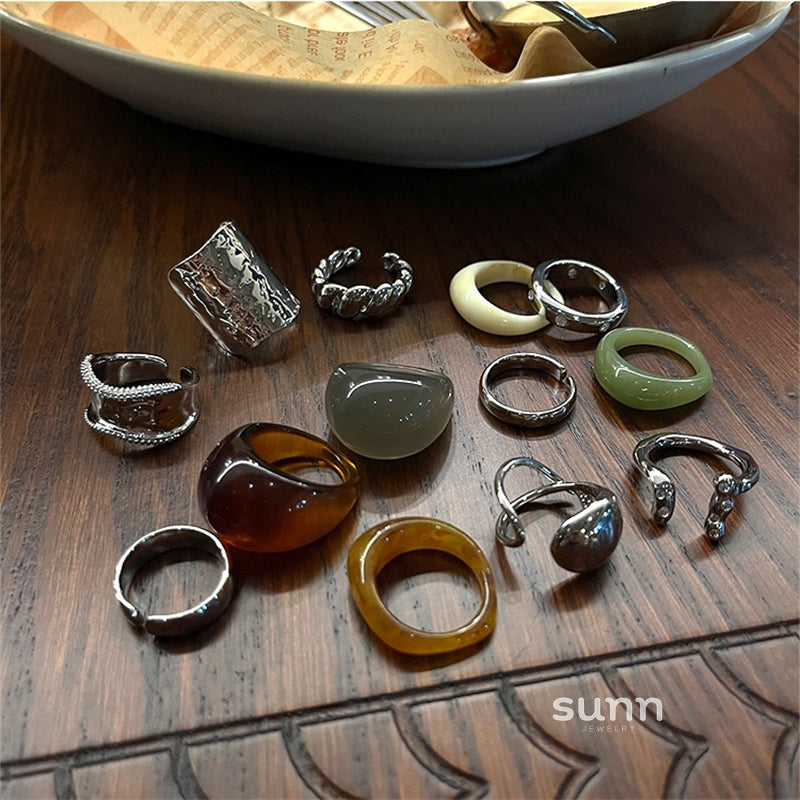 Saryah Asymmetric Statement Ring [346FNZUV]